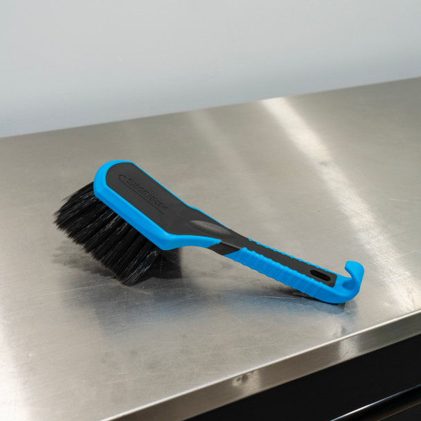 AutoFiber SKORP Hanging Brush | BLUE Wheel Brush | The Clean Garage