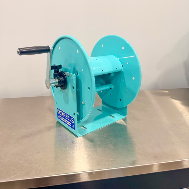 Cox High Pressure Hose Reel | Custom Mint Green | Hand Crank | The Clean Garage