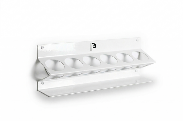 Poka Premium Detail Spray Bottle Holder | Holds 6 16oz 500ml | *WHITE* | The Clean Garage