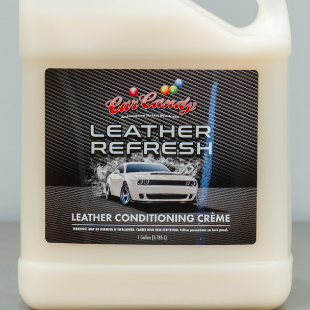 Car Candy Leather Refresh 1 Gallon | Leather Conditioning Cream