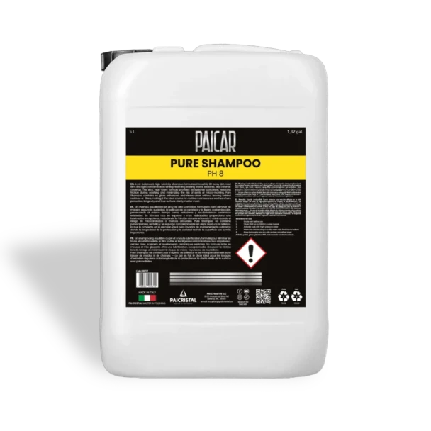 PAICAR Pure Shampoo 5 Liter | PH Neutral Soap | The Clean Garage
