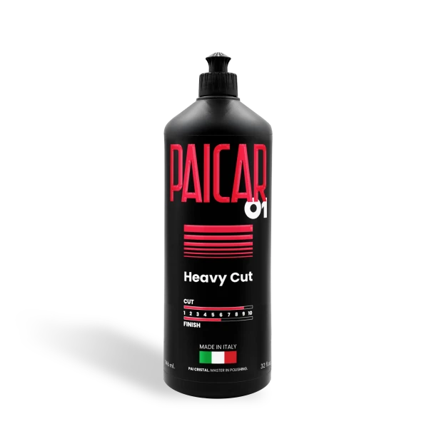 PAICAR 01 Heavy Cut Compound 32oz | Red | The Clean Garage