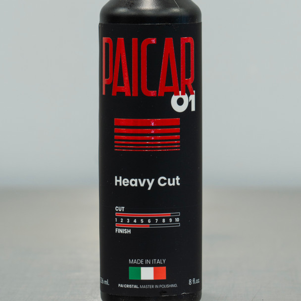 PAICAR 01 Heavy Cut Compound 8oz | Red