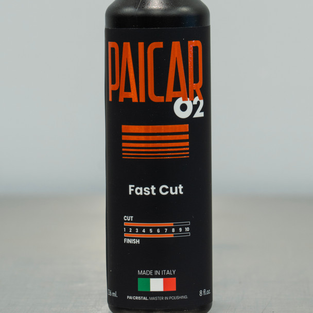 PAICAR 02 Fast Cut Medium Compound 8oz | Orange