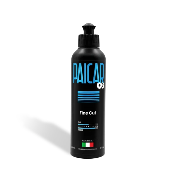 PAICAR 03 Fine Cut Polish 8oz | Blue | The Clean Garage
