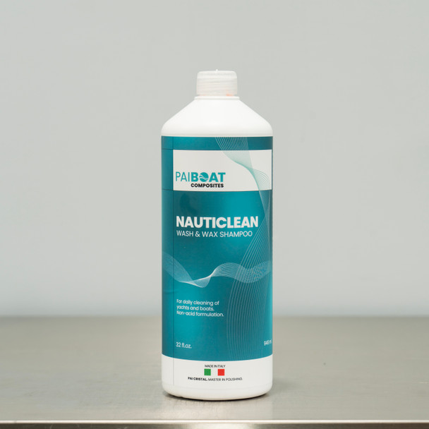 PAIBOAT Nauticlean Shampoo 32oz | PAICAR Marine Wash & Wax | The Clean Garage