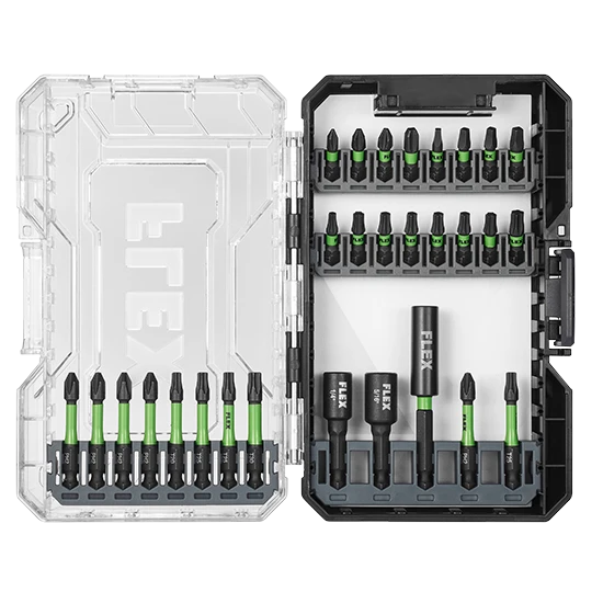 Flex 24v Compact Drill & Impact Driver Kit | Stack Pack and 2 Bit Sets