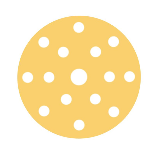 RUPES Multipurpose Abrasive Discs | 100 Pack | 6" - 6 Grits