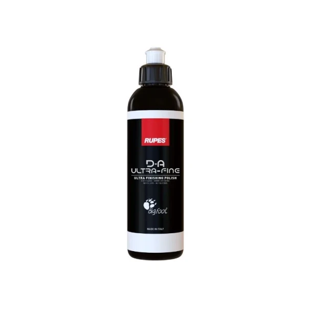 Rupes DA Ultra Fine Finishing Polish 250ml | 8.5oz White | The Clean Garage
