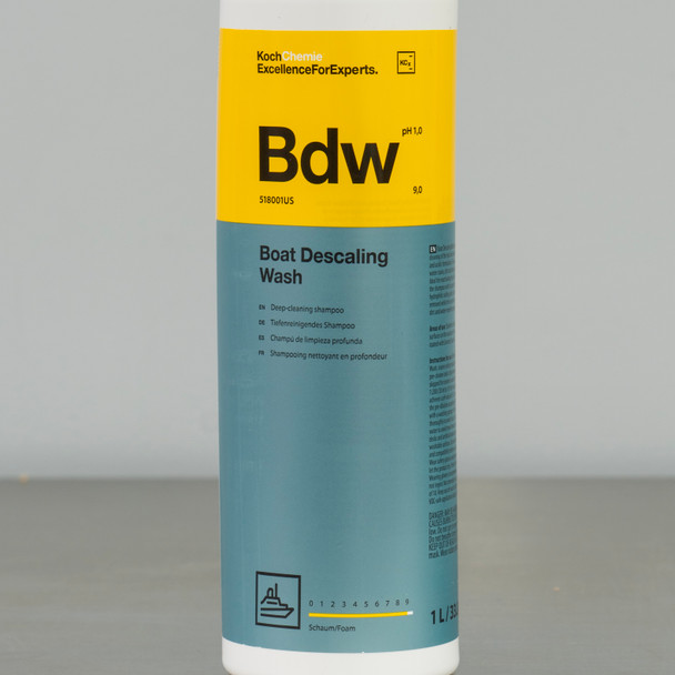 Koch Chemie Marine Boat Descaling Wash Acidic | Bdw | 1 Liter