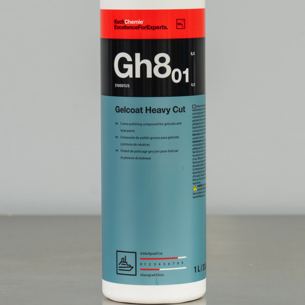 Koch Chemie Marine Gelcoat Heavy Cut Compound | Gh8 | 1 Liter