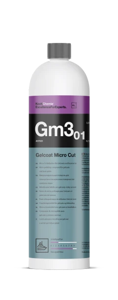 Koch Chemie Marine Gelcoat Micro Cut Polish | Gm3 | 1 Liter | The Clean Garage