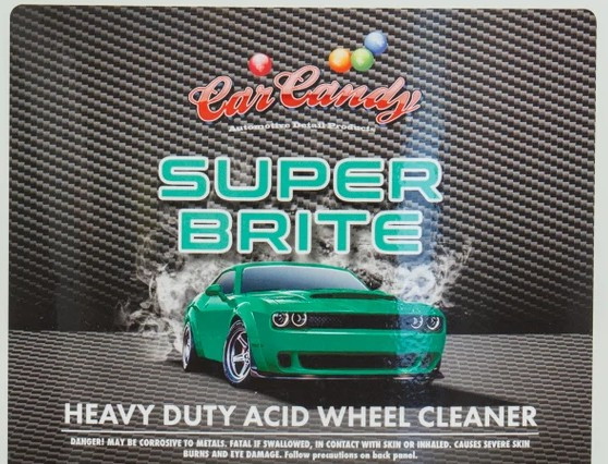 Car Candy Super Brite HD Acid Wheel Cleaner 5 Gallon | The Clean Garage