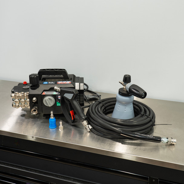 AR Blue Clean AR635 HOT Pressure Washer | *AR 635 HOT* | Level 2 Package | The Clean Garage
