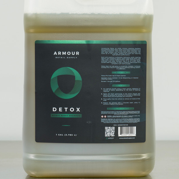 Armour Detail Supply Detox 1 Gallon | Acidic Reset Shampoo