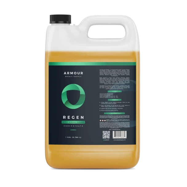 Armour Detail Supply Regen 1 Gallon | Acidic Mineral Cleaner | The Clean Garage