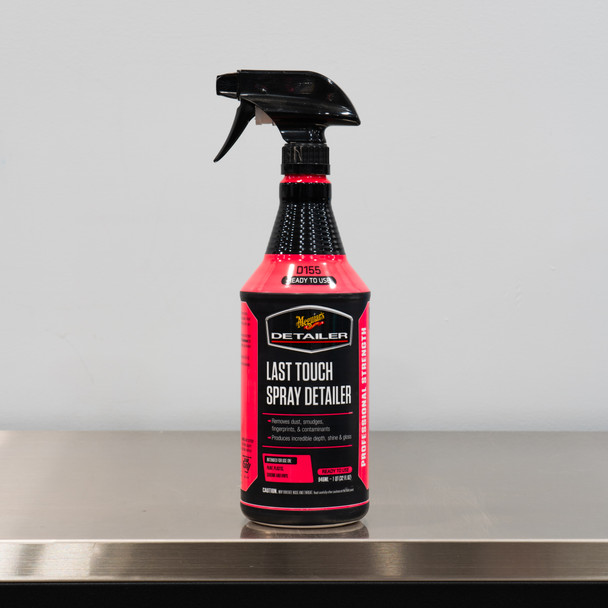 The Clean Garage | Meguiars Last Touch Spray Detailer 32oz Ready To Use | Detail Spray