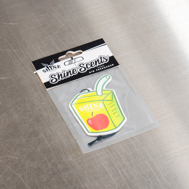 Shine Supply Air Freshener | Juice Box | Apple Scent The Clean Garage