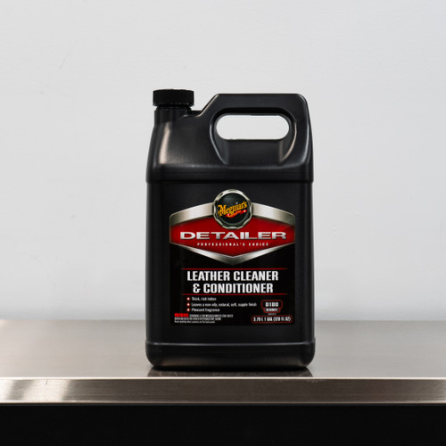 Meguiars D180 Leather Cleaner and Conditioner 1 Gallon D18001
