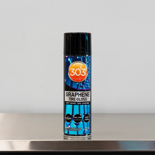 303 Graphene Tire Gloss 18oz, Aerosol Wet Shine Tire Coating