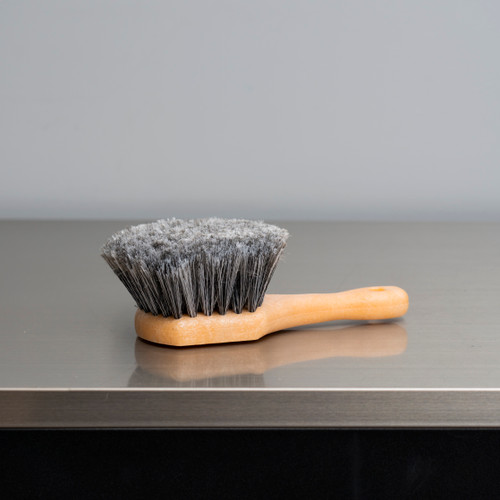 8.5 in. Short-Handled Scrub Brush with Non-Scratch Soft Bristles