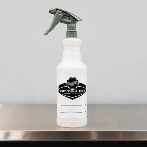 Meguiars Detailer Blank Bottle With Dilutions