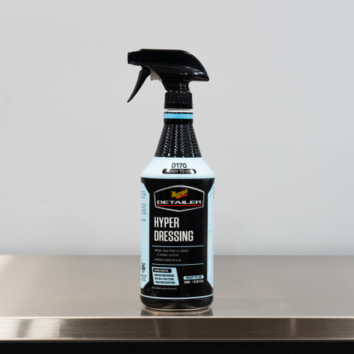 Meguiar's Hyper Dressing – High Shine Finish for Rubber, Plastic & Vinyl on  both Interior & Exterior - DRTU17032, 32 oz