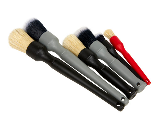 Car Detailing Brush Cleaning, Auto Natural Plastic Hair Brushes Kit –  SEAMETAL