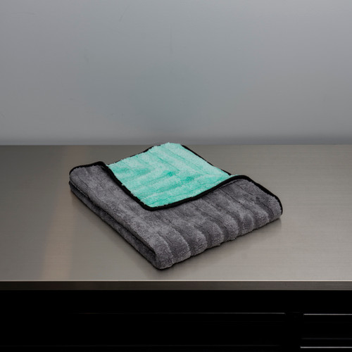 The Clean Garage Fusion Hybrid Twist Loop Drying Towel Mint Green