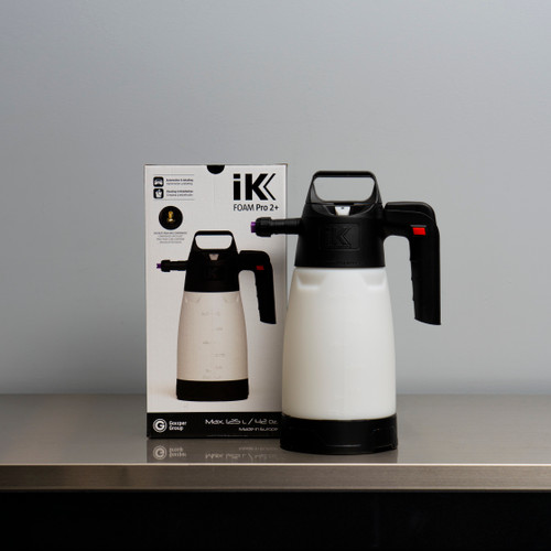 IK Foam Pro 2 + Plus | Pump Action Foamer w/ Schrader Valve | 2 Liter