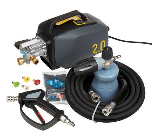Handheld Car Wash Foam Pressure Sprayer 2L Watering Can Multifunction for