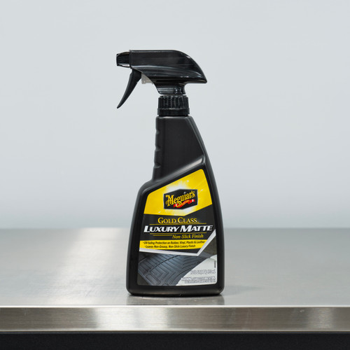 Meguiars Gold Class Luxury Matte 16oz | Rubber Mat & Trim