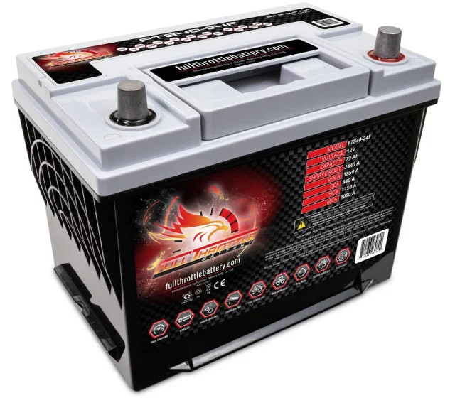 Full Throttle Battery FT840-24F フルスロットル FT840-24F - Battery Outfitters Cloud