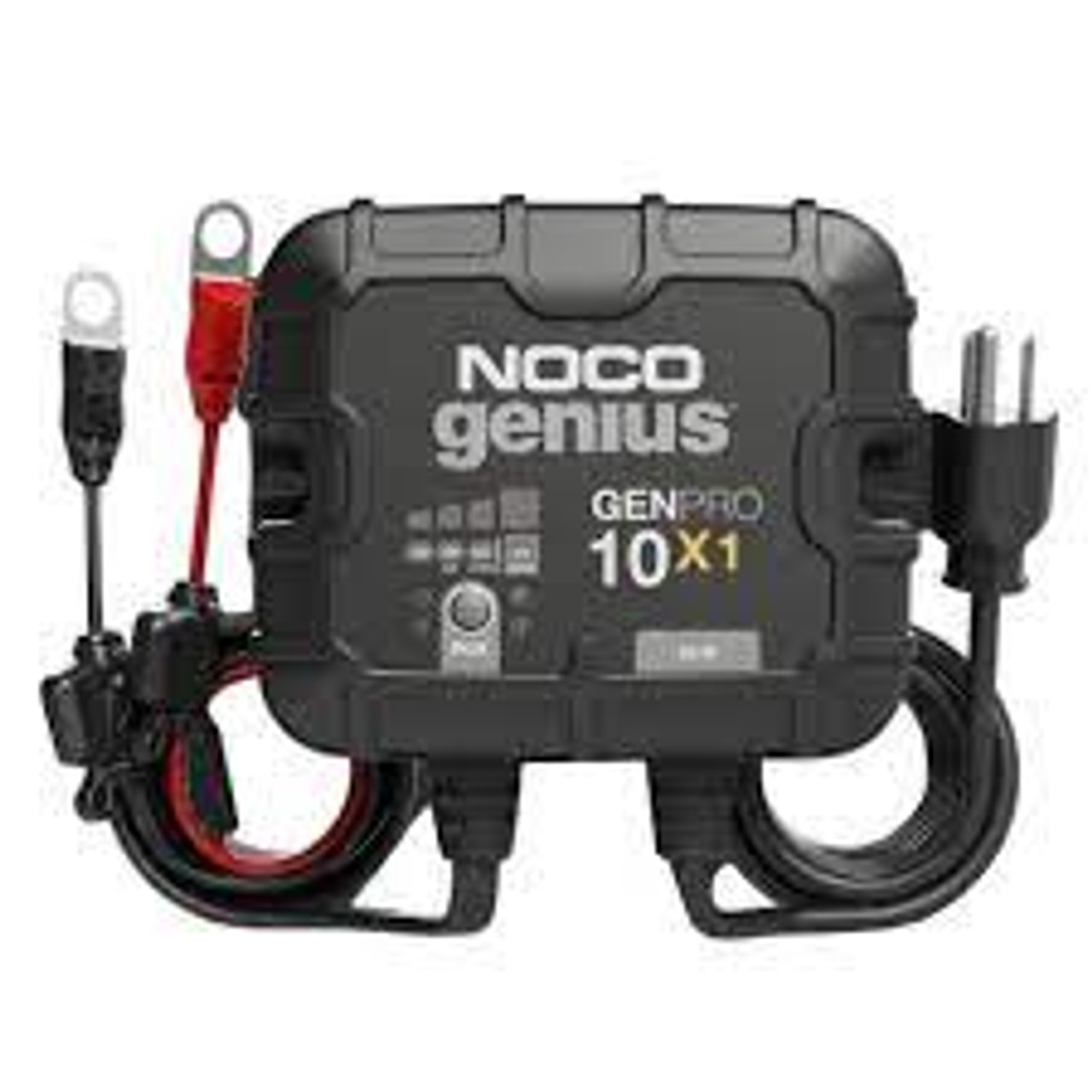 NOCO 1-Bank, 10-Amp On-Board Battery Charger, Battery Maintainer, and  Battery Desulfator - Battery Outfitters Cloud