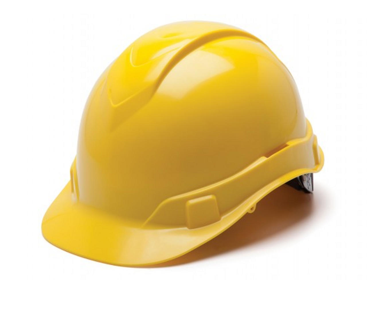 30 Pcs 4 Pt. Suspension Hard Hat Bulk Construction Hard Hat for Safety V  Shape Cap Style Hardhats Adjustable Construction Hats for Men for Work  Protection Supplies (YELLOW)