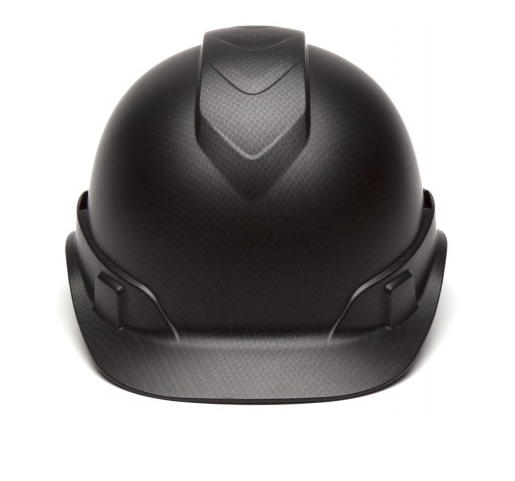 Pyramex Matte Black Graphite Hydro Dipped Hard Hat