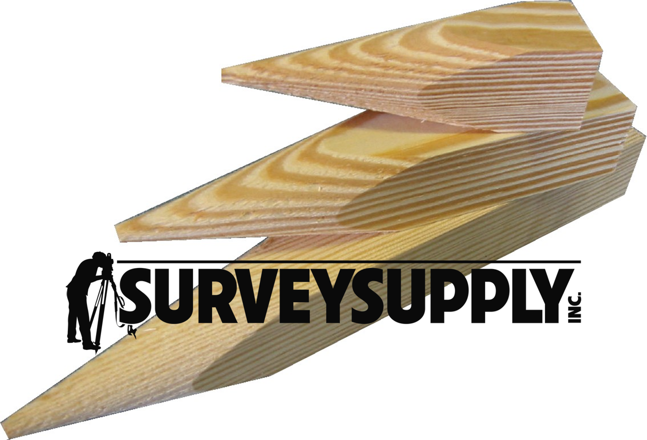 9" Survey Hubs 2" x 2" x 9" (100 per box) Survey Supply, Inc.
