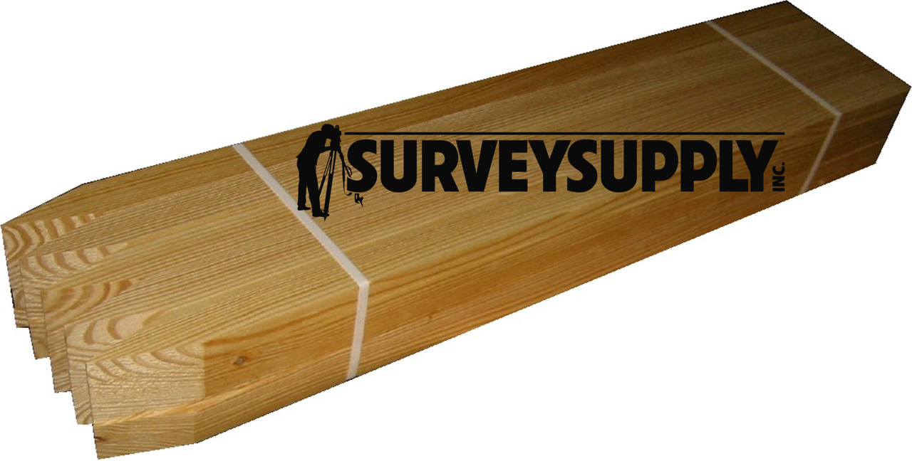 Survey Stakes, 1 x 2 x 48 (25 per pack)