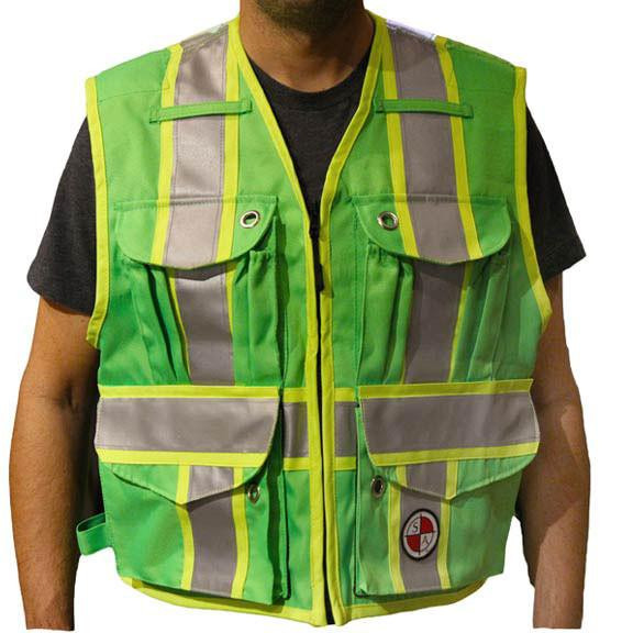 Party Chief Survey Vest Class 2 Safety Apparel Vest