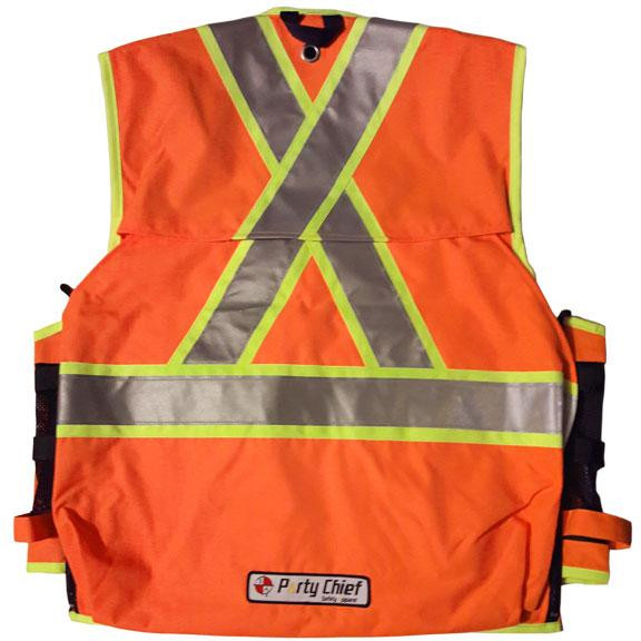 Party Chief Survey Vest Class 2 Safety Apparel Vest