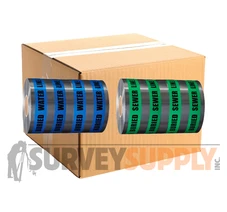 12" Detectable Underground Tape (case of 2 rolls)