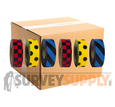 Patterned Roll Flagging - MIX & MATCH PATTERNS (case of 12 boxes)