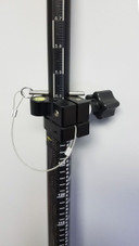 SitePro One-Section Twist Lock Carbon Fiber Robotics Pole w/ Locking Pin - 8.6 ft - Fixed Tip | Dual Grad (#07-4602-TM)