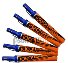 ideal MARK - Valve Action Industrial Marker - BLUE