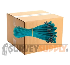 Smi-Carr 6" Marking Whiskers - TEAL (Case of 1000 | 40 bundles of 25)