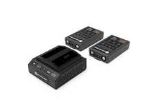 2 Bay Charger Kit w/ 2 Long-Life S-Series Total Station Replacement Batteries (#GCP103)