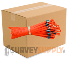 Presco 6" Marking Whiskers - GLO. ORANGE (Case of 1000 | 40 bundles of 25)
