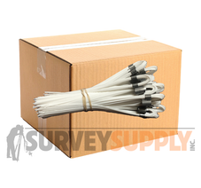 Presco 6" Marking Whiskers - WHITE (Case of 1000 | 40 bundles of 25)
