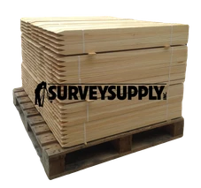 Garden Stakes - 1" x 1" x 48" (1600 per pallet | 64 bundles of 25)