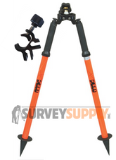 Seco Thumb Release Mini Bipod w/ No-Crush Head (#5217-05-FOR) - Flo. Orange